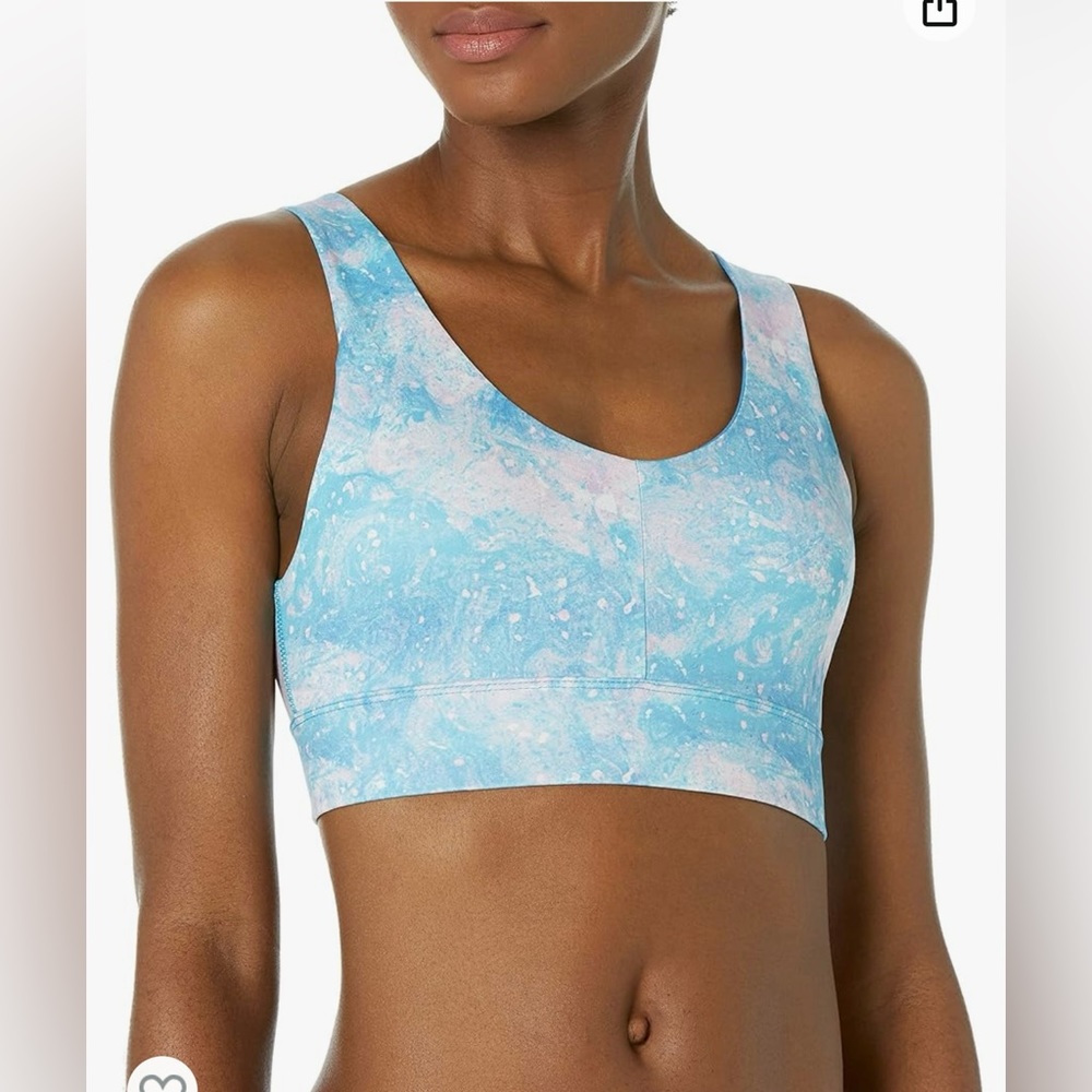 Juicy Couture twist back sports bra size Medium - like new